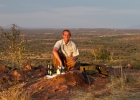 MG 5124  Our great guide serving sundowners, beer, wine or gin and tonics