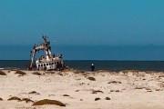 Shipwreck on Skelton Coast