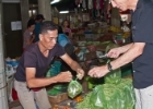IMG 1341  Jim shopping for limes at the market (needed for G &#38; Ts) : 2013	Borneo