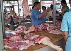 MG 1397  pork butcherer : 2013	Borneo