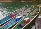 MG 1595  boats used for trip to the longhouse : 2013	Borneo