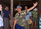 MG 1706  Matthew introducing us to the longhouse history : 2013	Borneo