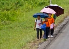 MG 2065  kids coming home from school : 2013	Borneo