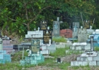 MG 2123  head stones : 2013	Borneo