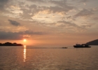 P3170078  sunset over the South China sea : 2013	Borneo