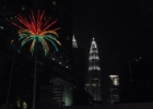 P3080014  lights of KL at night with Petronas Towers : 2013	Borneo
