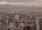 MG 0184  view of the city from the revolving restaurant at the top of KL Tower : 2013	Borneo