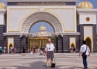 MG 0248  Jim in front of the palace gates : 2013	Borneo