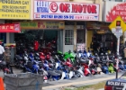 MG 0325  lots of motorcycle shops : 2013	Borneo
