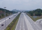 MG 0363  great freeways going into the capital : 2013	Borneo